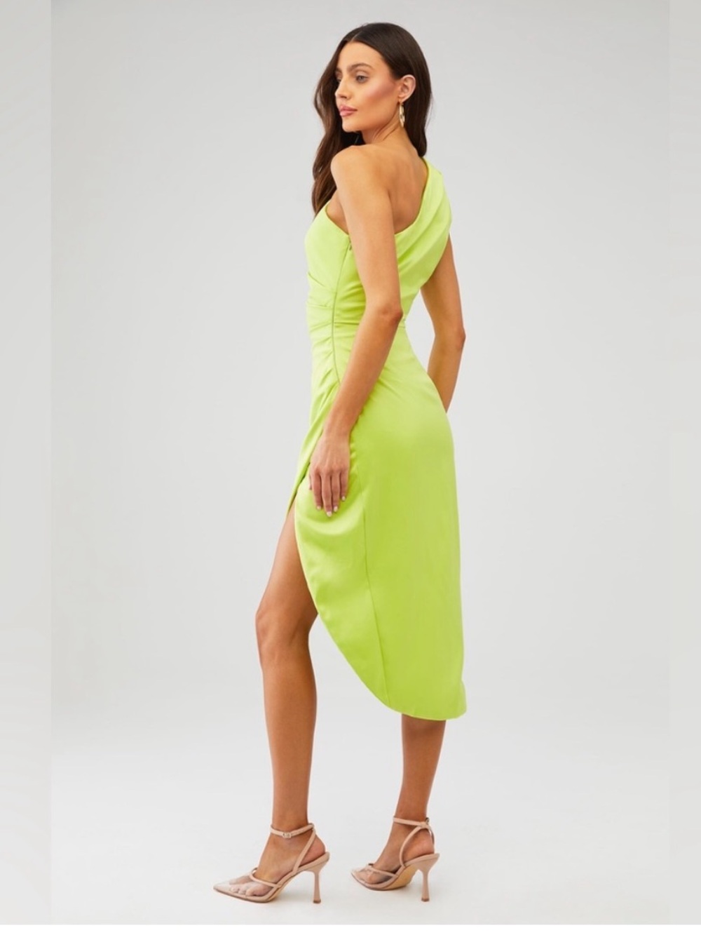 Elliatt Cassini One-Shoulder Dress Cocktail Party Medium Excellent Condition! - Picture 2 of 5